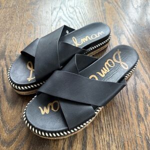 Sam Edelman Platform Slide Sandals